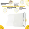 Sleep Comfy Memory Foam Nackenkissen 60x40x14/12 cm – Produktbild-Vorschau 3