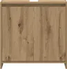 vidaXL Mobile lavabo Artisan rovere 60x33x60 cm Anteprima dell’immagine prodotto 5