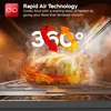 TurboTronic dvojitá horkovzdušná fritéza XXL 11 l – AF510D Náhled obrázku produktu 7