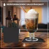 50 Bierdeckel Schwarz, eckig blanko minimalistisch, Schwarz Produktbild-Vorschau 5