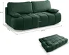 xonox.home Lauder Schlafsofe 2 Sitzer smaragdgrün B/H/T: Produktbild-Vorschau 7