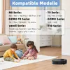 Two children playing on a rug in a living room, with a robot vacuum cleaner in the background. Produktbild-Vorschau