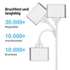 MagSafe 3 Ladekabel 2m Silber – 140W MacBook Produktbild-Vorschau 3