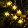 Salcar 6-delige set 3D-ster LED-lichtketting, op Productafbeelding-voorbeeld 5