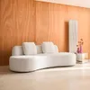 sweeek - Organisches Sofa, 3-Sitzer mit Bouclé-Bezug - Produktbild-Vorschau 6