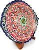 Lagan, geschnitzt, oval, KaraKalam KO2, Rishtan Keramik, 34 Produktbild-Vorschau 3