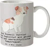 Mr. & Mrs. Panda Kaffeebecher Jack Russell Terrier - Grau Produktbild-Vorschau 1