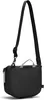 A black crossbody bag shown from the back and side. Voir les images du produit