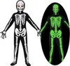Skelettenkostuum voor kinderen, Halloween bodypak kostuum Productafbeelding-voorbeeld 2