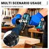 Drillpro Akku Bohrschrauber Bürstenlos 130Nm 1800U/min Produktbild-Vorschau 3