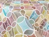 Wachstuchtischdecke 140x160 cm - Bunte Kreise - Produktbild-Vorschau 4