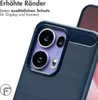 imoshion Cover posteriore spazzolata Oppo Reno 13 Pro - Blu Anteprima dell’immagine prodotto 3