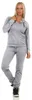Damen Jogginganzug  Freizeitanzug Hausanzug Anzug; Grau Produktbild-Vorschau 1