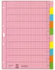 Leitz 43400000, Leerer Registerindex, Papier, Mehrfarbig, Produktbild-Vorschau 2