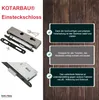 KOTARBAU® Einsteckschloss 72/34 BB mit Kasten Verzinkt Produktbild-Vorschau 5