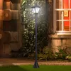 Outsunny Solar Laterne Gartenlaterne Wegleuchte mit LED 30 Produktbild-Vorschau 2