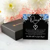 22Feels Unsere Oma Geschenk Herz Halskette Karte Frauen Produktbild-Vorschau 3