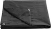 A folded black tarpaulin is shown against a white background. Náhled obrázku produktu