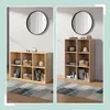 Relaxdays Boekenrek, kubusvorm, lichtbruin Productafbeelding-voorbeeld 5
