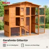 Hühnerstall XL Kleintierstall mit Auslauf & Nestbox Produktbild-Vorschau 12