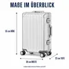 Handgepäckkoffer 100% Aluminium Travelhouse TOKYO - 4 Produktbild-Vorschau 7