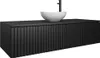 Easy4You Unterschrank LORE 120 cm Schwarz Hängeschrank Produktbild-Vorschau 1