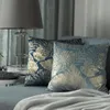 Dekorativer Kissenbezug Sofakissen VELVET 72B 45x45 blau Produktbild-Vorschau 3