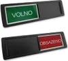 Posuvná cedule CombiCraft s "Volno-Obsazeno" v černé barvě Náhled obrázku produktu 1