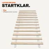 WOLKENLAND Lattenrost 90 x 200 cm | 14 Latten | Massivholz Produktbild-Vorschau 13