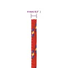 vidaXL Corde de bateau rouge 4 mm 50 m polypropylène Voir les images du produit 5