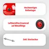 Three distinct sections, each with an image and descriptive text, highlighting product features. Produktbild-Vorschau