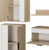 Wohnwand Vicco Berno Sonoma 4er Set, Model 41601 Produktbild-Vorschau 6