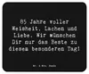Mr. & Mrs. Panda Mauspad Spruch 85. Geburtstag - Schwarz - Produktbild-Vorschau 1