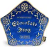 A plush toy shaped like a chocolate frog, with intricate gold detailing on a blue background. Podgląd zdjęcia produktu