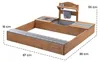 roba 457012TE, Küche, Holz, Grau, Holz, Kunststoff Produktbild-Vorschau 5