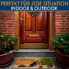 Zerbino natalizio BRUBAKER - Gatto di Natale - Zerbino Anteprima dell’immagine prodotto 4