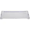 A clear plastic panel, likely a shelf or drawer insert, is shown against a white background. Anteprima dell’immagine prodotto