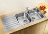 Spüle Blanco LANTOS 8 S-IF 1160 x 500 mm edelstahl Produktbild-Vorschau 2