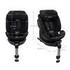 KINDERKRAFT Seggiolino auto Xrider 2 i-size 40-150 cm Nero Anteprima dell’immagine prodotto 19