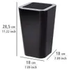 Schwingdeckeleimer Candy Black Produktbild-Vorschau 4