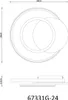 Globo Lighting Deckenleuchte MDF grau matt, Kunststoff Produktbild-Vorschau 8