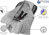 Kuscheldecke für babys, Einschlagdecke, Baumwolle, 85x85, Produktbild-Vorschau 5