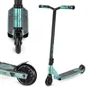 A teal and black stunt scooter is shown from multiple angles against a white background. Produktbild-Vorschau