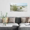DEQORI Glasbild Echtglas 100x50 cm 'Dünen an Nordseeküste' Produktbild-Vorschau 3