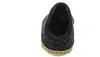A single gray slipper shown from a top-down perspective against a white background. Produktbild-Vorschau