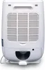 The back view of a white dehumidifier. Produktbild-Vorschau