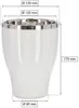 KOTARBAU® Lot de 2 pots de fleurs ronds Haut Céramique Voir les images du produit 2