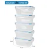 classbach® Contenitori per alimenti con coperchio | set di Anteprima dell’immagine prodotto 2