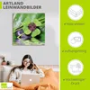 ARTland Leinwandbild Glücksklee... Entspann mal wieder Produktbild-Vorschau 3
