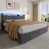 MODFU, letto idraulico imbottito, 180 x 200 cm, letto Anteprima dell’immagine prodotto 3